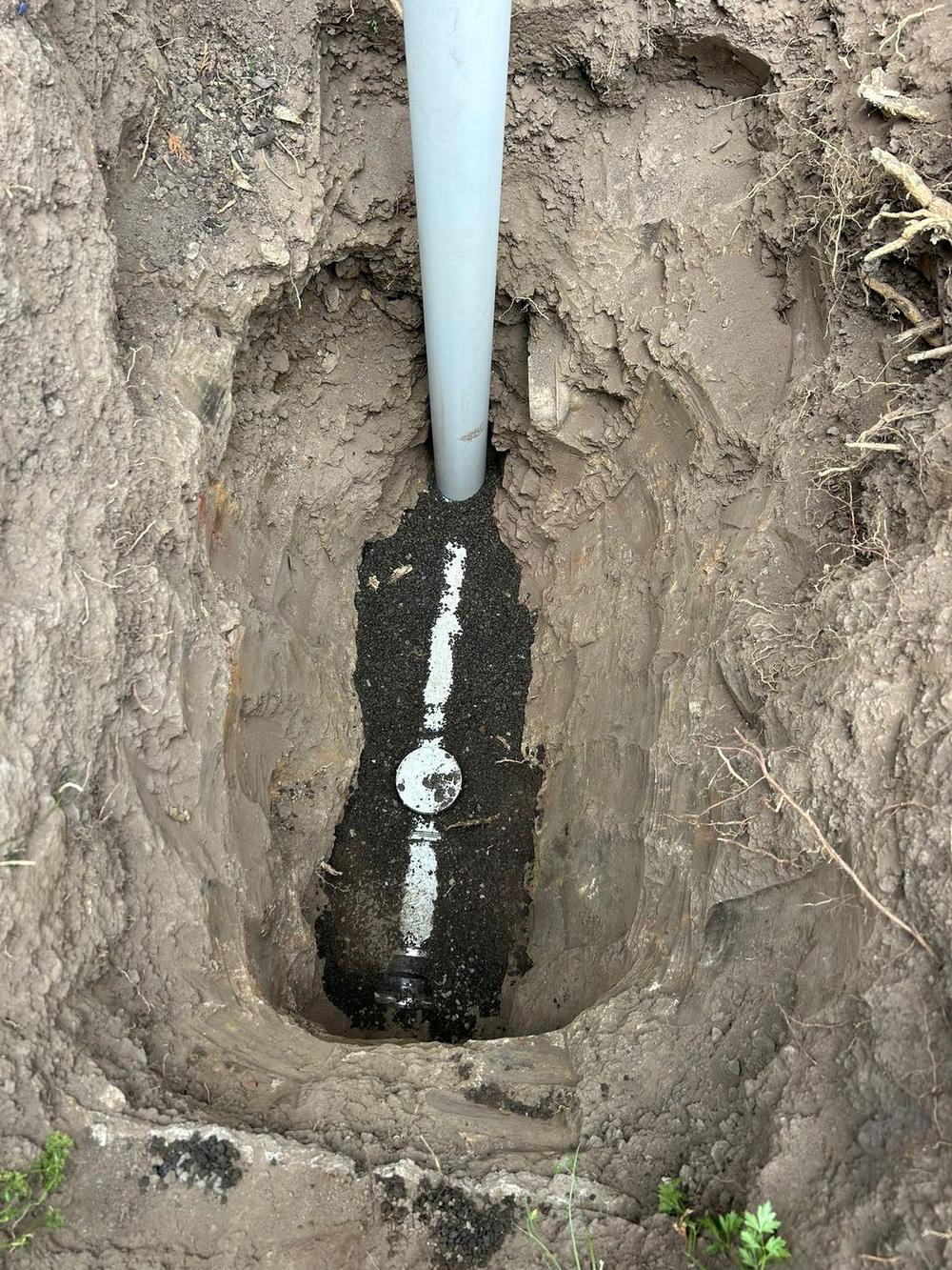 Old Clay Sewer Pipe Repair Heidelberg